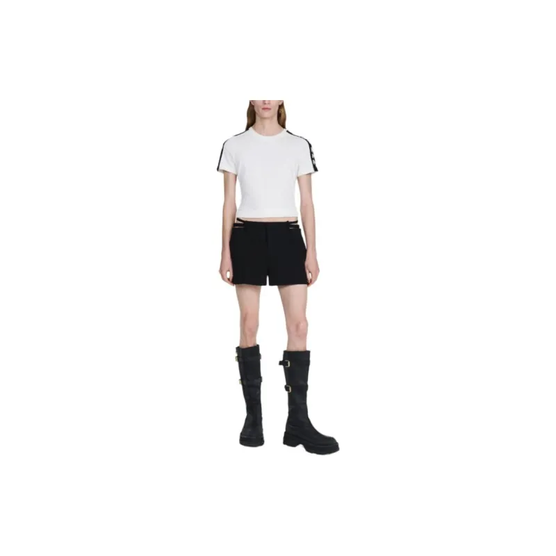 DION LEE SS24 LINGERIE SHORT Casual Shorts Unisex Black-2