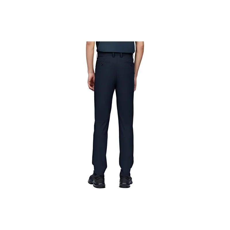 Biyin Leufen Casual Pants Men's Navy Blue-2