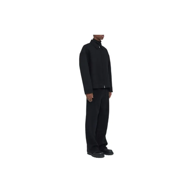 JIL SANDER + Relaxed Fit Zip Up Jacket-3