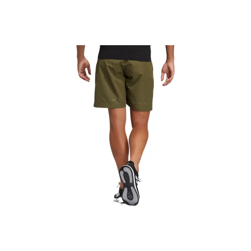Adidas Sports Shorts Men Dark Olive Green-2