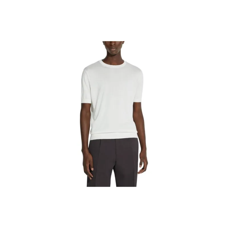 Ermenegildo Zegna Short Sleeved Crewneck T Shirt-2