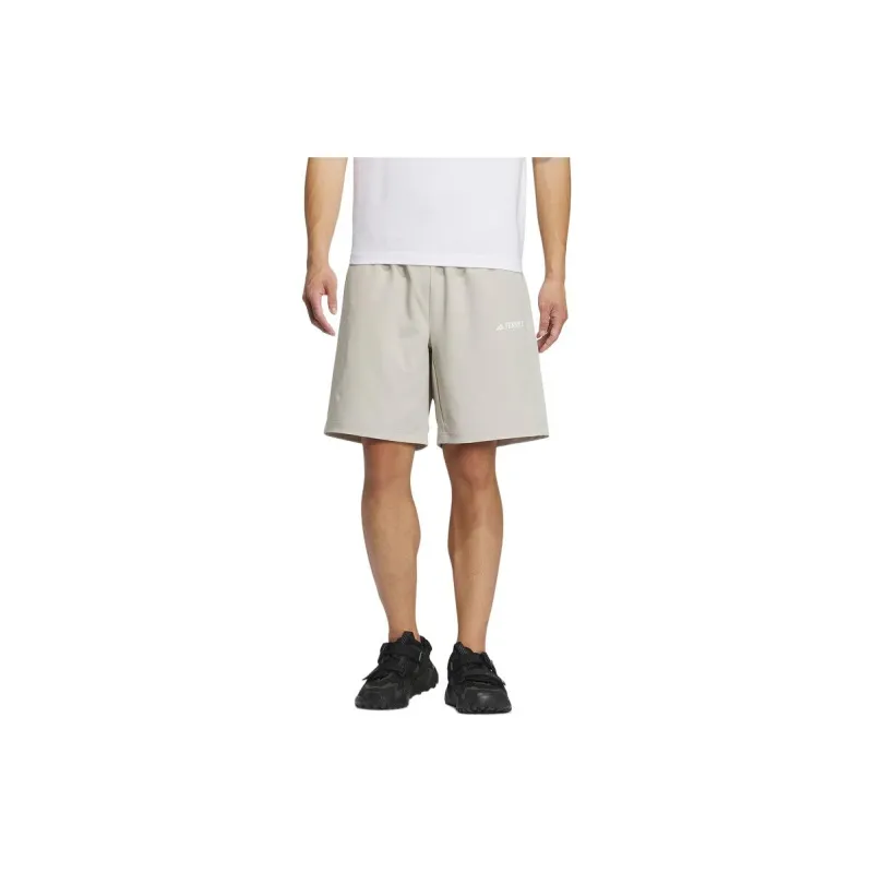 Adidas Casual Shorts Men's Beige-2