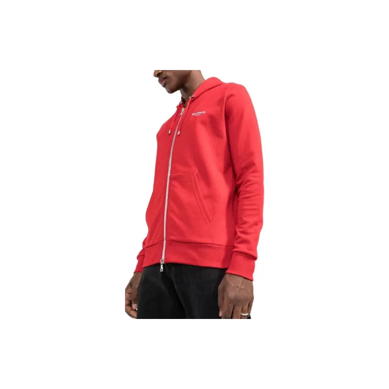 BALMAIN Sweatshirts Men Red-3