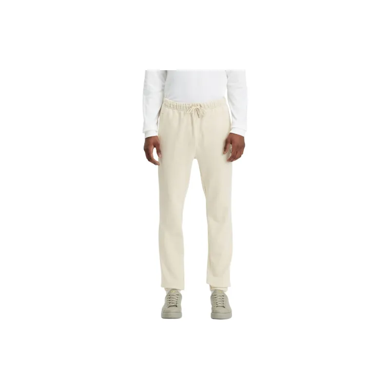 FRED PERRY Loopback Sweatpants Knitted Sports Pants Men's Oat-2