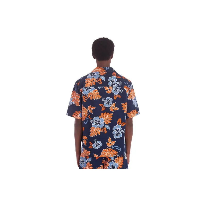 Maison Kitsune Floral Printed Resort Shirt-4
