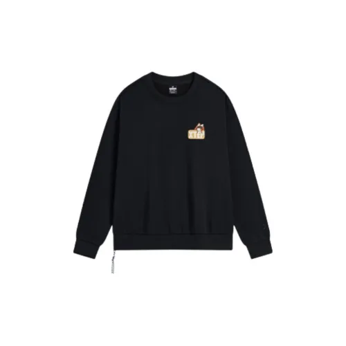 XTEP Sweatshirts Women's Jet Black