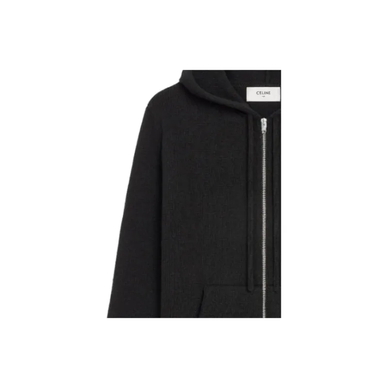 CELINE Triomphe Zip Hoodie-9