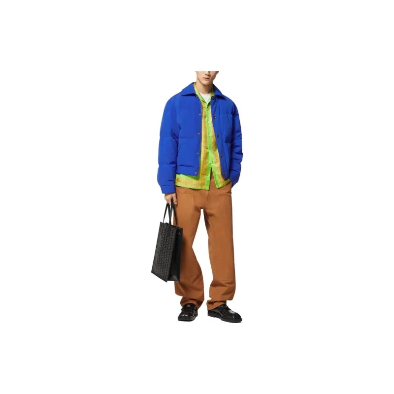VERSACE Jackets Men Blue-1
