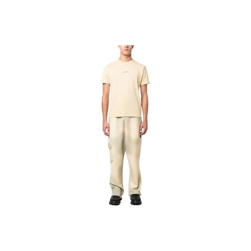 STONE ISLAND T Shirt Men's Light Yellow-1