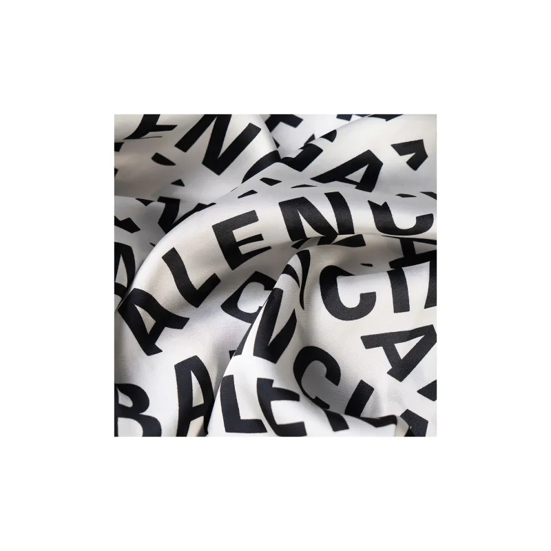 Balenciaga Logo Strips Large Fit Shirt-2