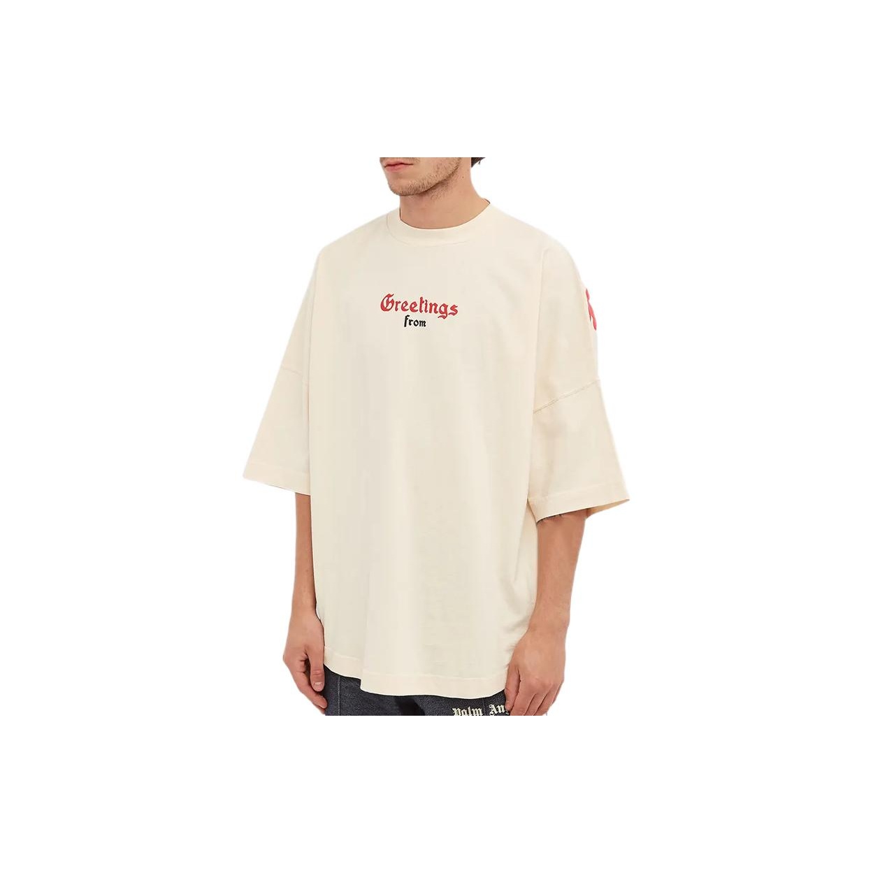 PALM ANGELS California Logo Over Tee XXL - POIZON