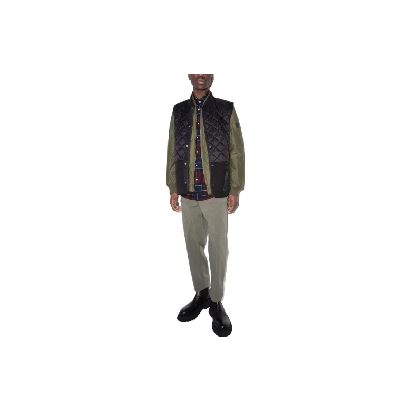 BARBOUR FW23 Shirt Men's Red Blue-1