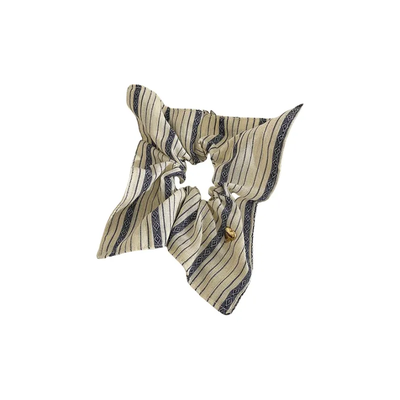 JianKai Fabric Hair Tie Women's-0