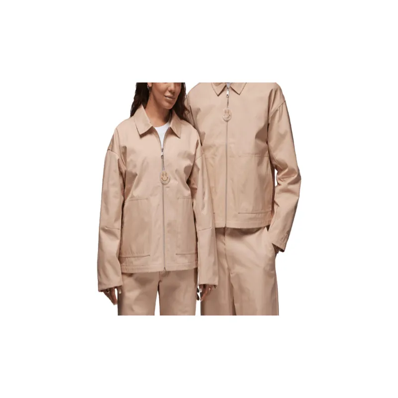 Jordan X J Balvin Collection Jackets Unisex Khaki-2