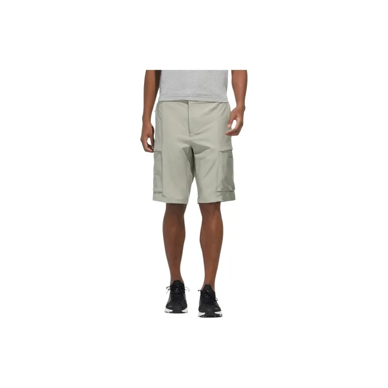 Adidas Casual Shorts Men Leather Gray-2