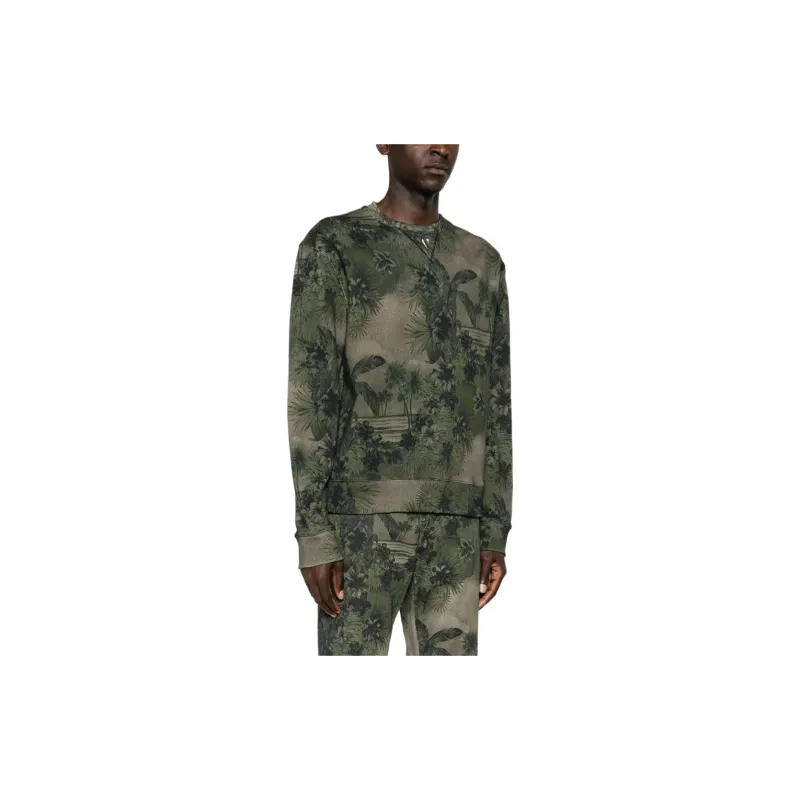 Roberto Cavalli Hawaii print Cotton Sweatshirt-2