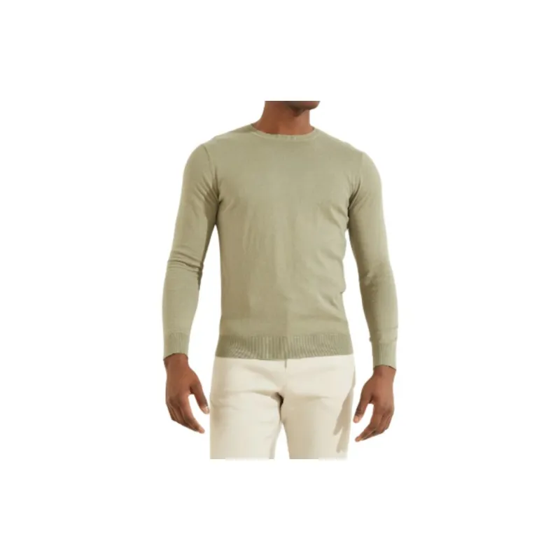 GUESS Essential Crewneck Sweater Sweater Men's Green-1