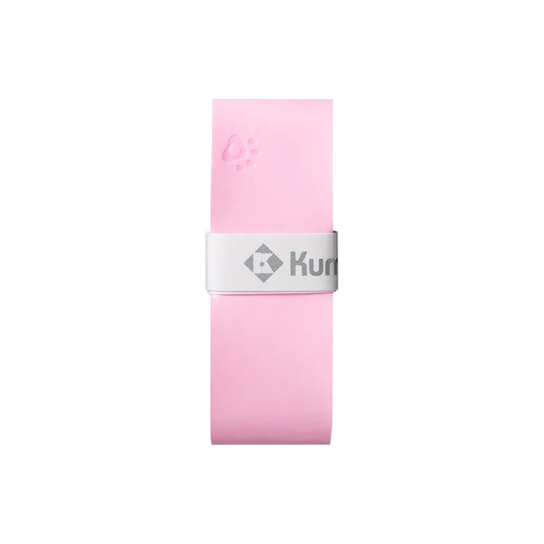 KUMPOO Badminton Grip Tape Cherry Blossom Pink PU Polyurethane Thin 3 Pack-2