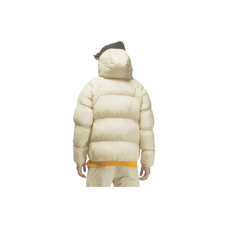 Jordan Puffer Jackets Men Rattan Color-4