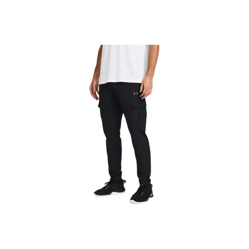 Under Armour Woven Collection Cargo Joggers Casual Pants Men's Black-4