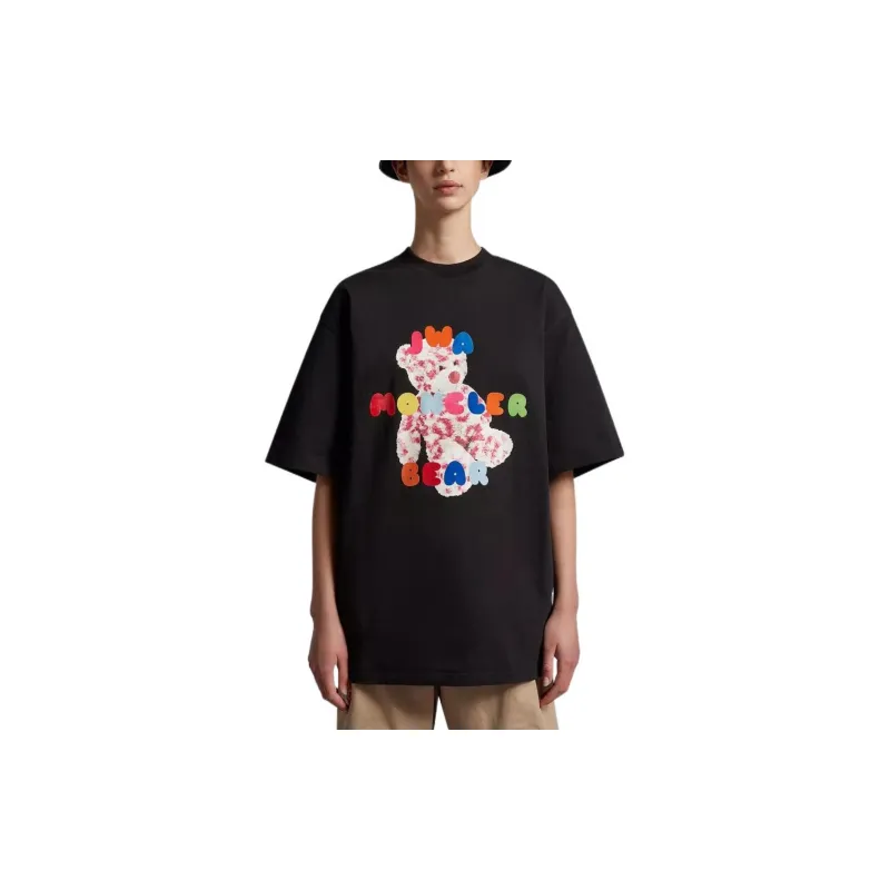 Jw Anderson X Moncler X JW Anderson T Shirts Men Black-1