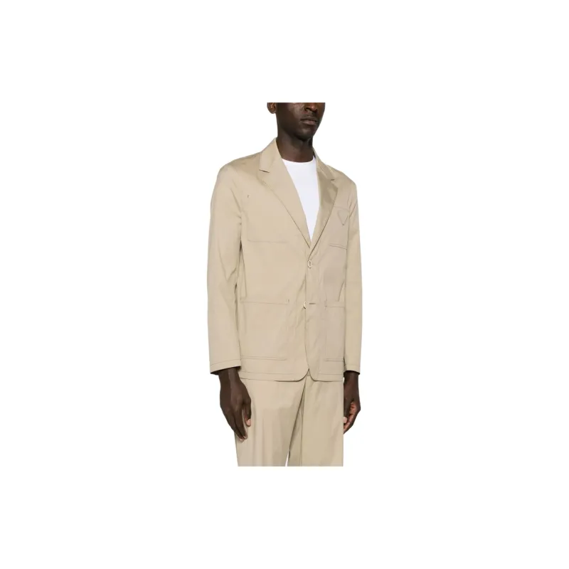 PRADA Triangle patch Shirt Jacket-1