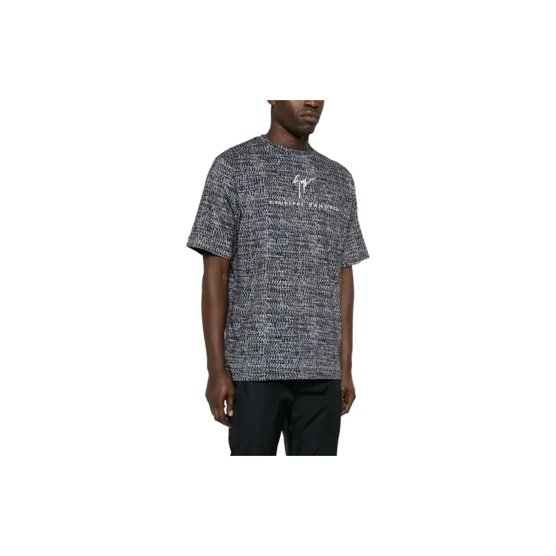 Giuseppe Zanotti Logo print Short sleeve T shirt-3