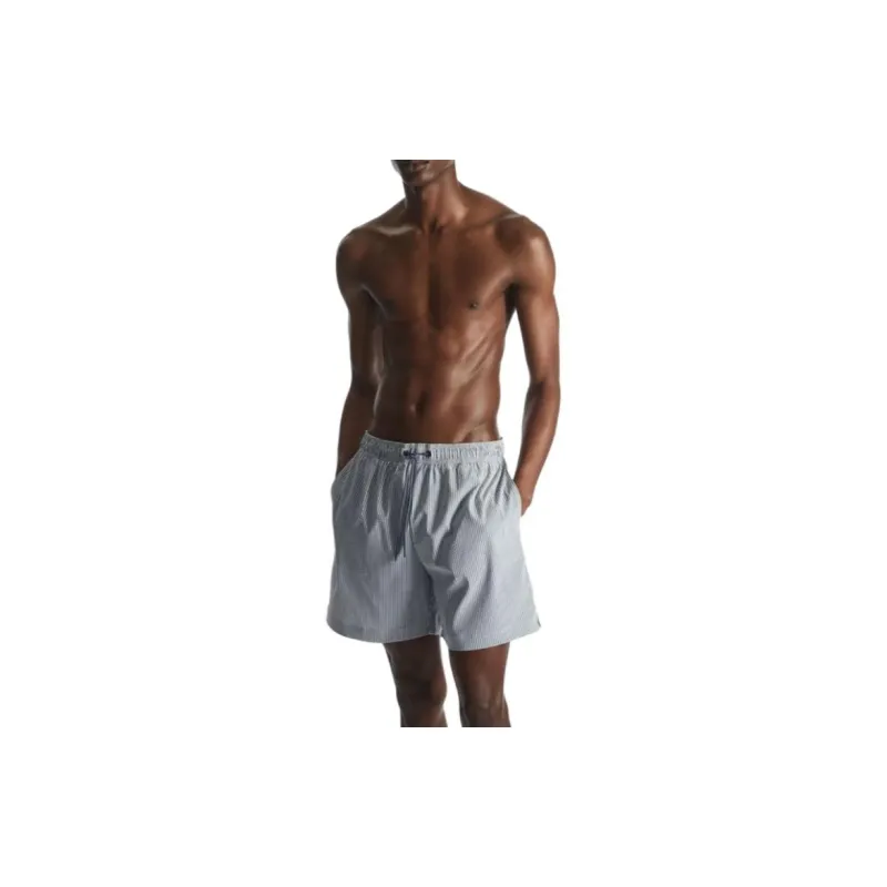 COS Swimming Shorts Men Blue/White Stripes-1