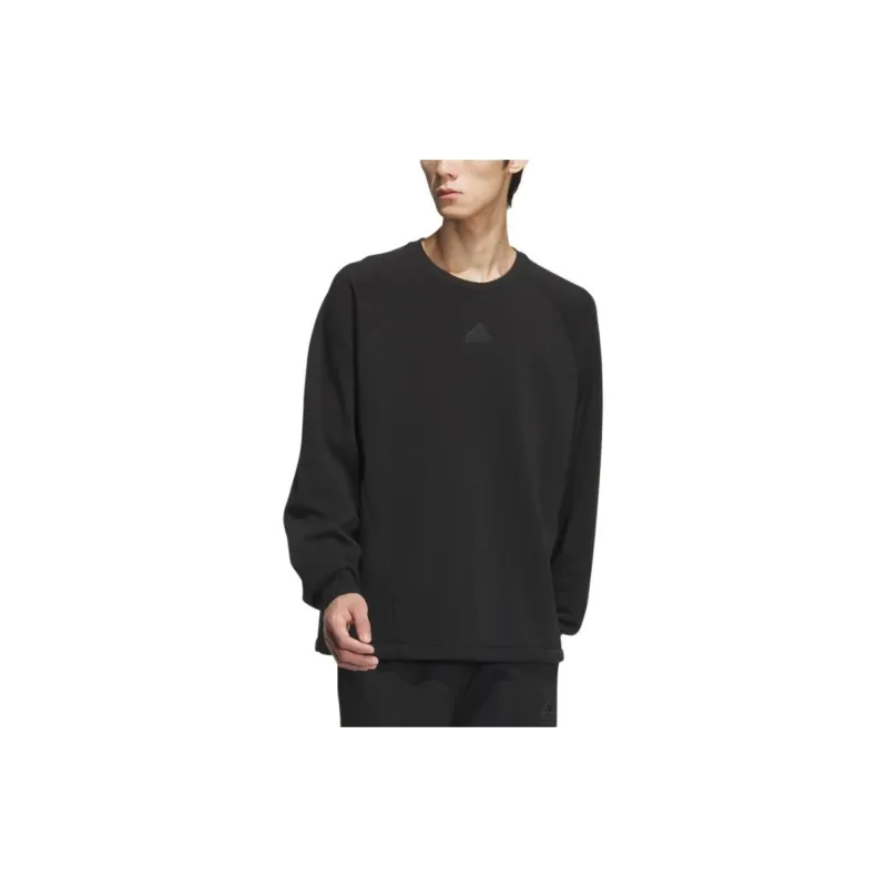 Adidas TECH RAIN CREW SWEATSHIRT Sweatshirt Men's Black-1