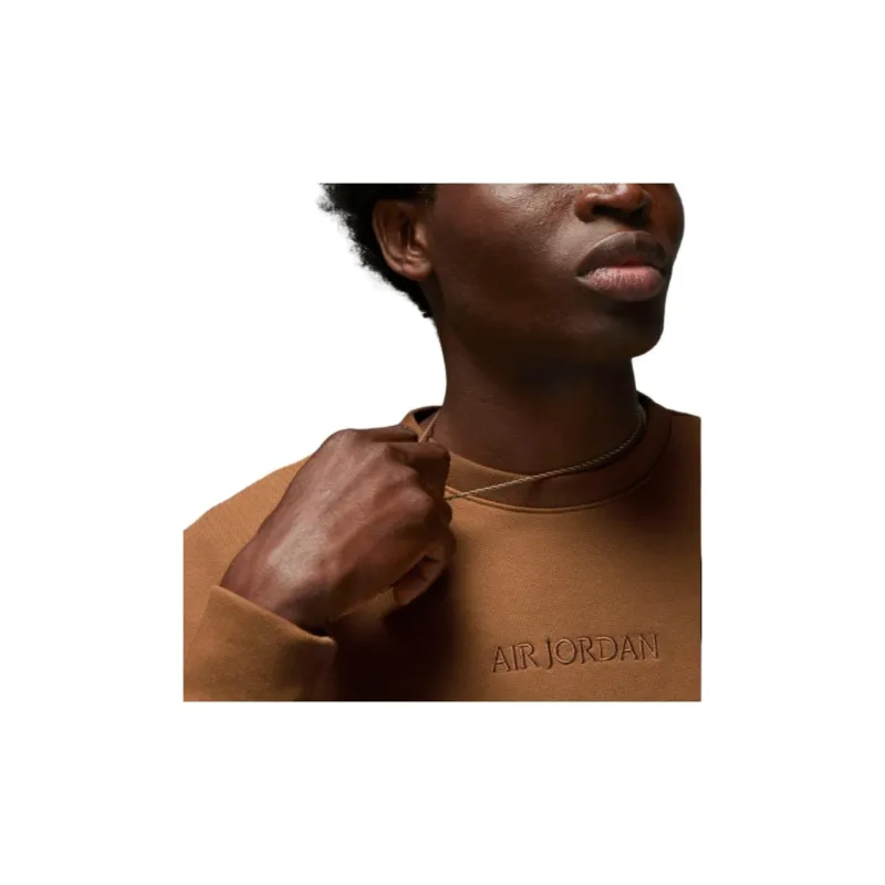 Jordan Air Sweatshirts Men Tan-2