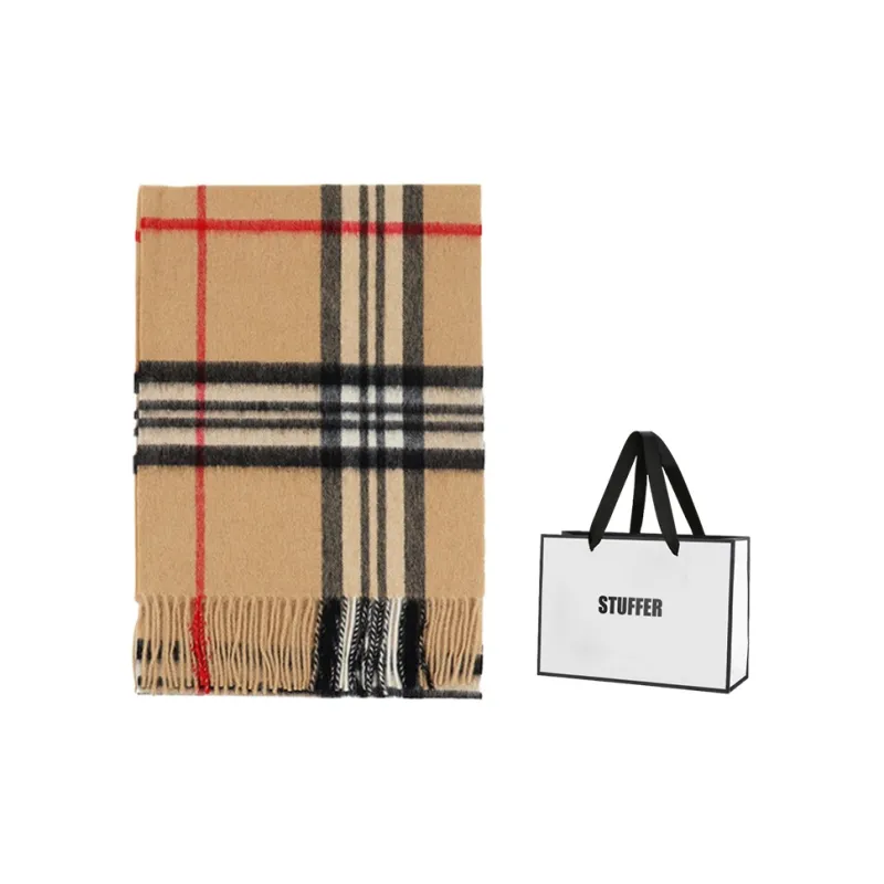STUFFER 100% Pure Wool Knit Scarves Unisex-26