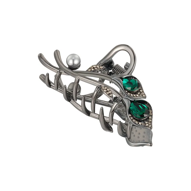 AJIDOU Faux Crystal+Alloy Hair Clips Women's-3