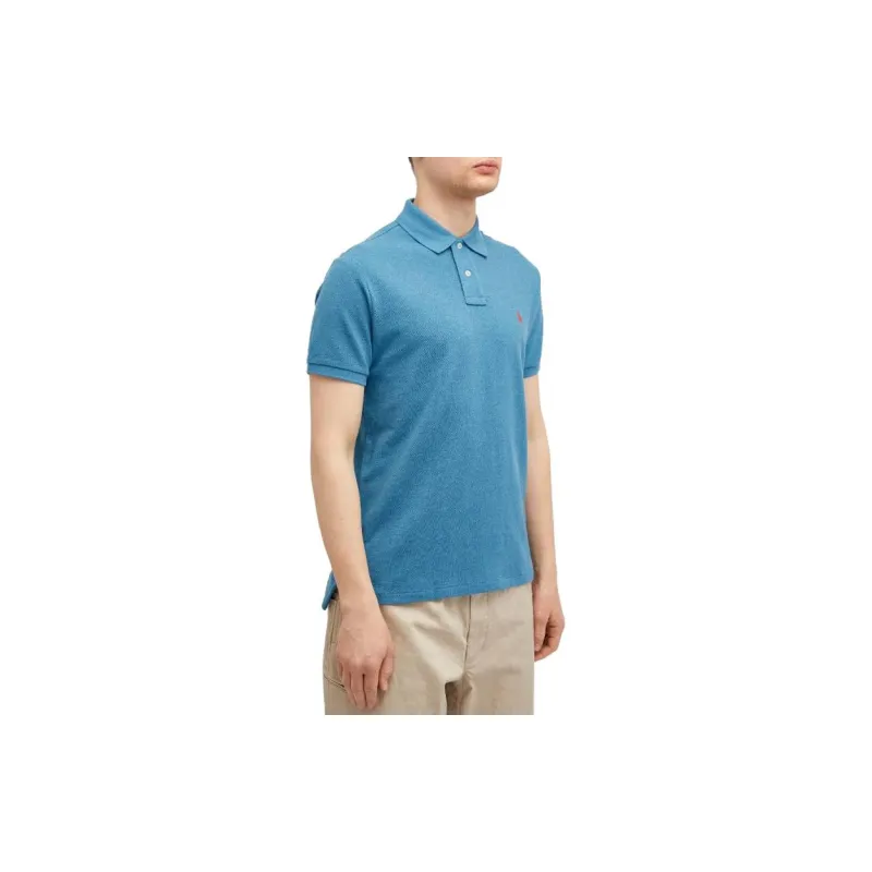 Polo Ralph Lauren Logo Embroidered Straight Hem Polo Shirt-3
