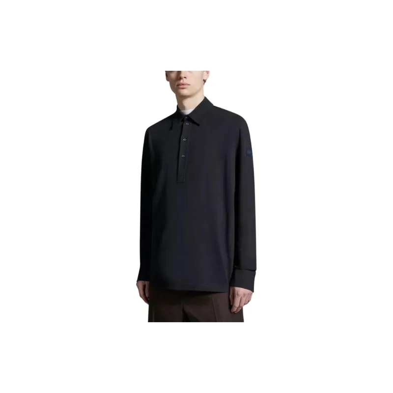 Moncler Polo Shirts Men Black-3