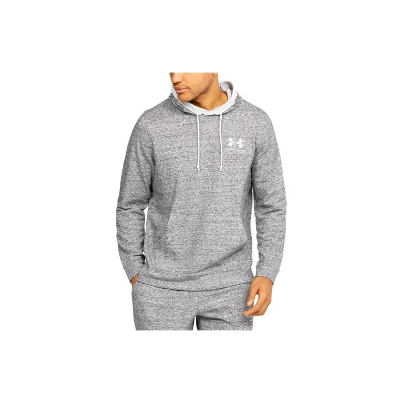 Under Armour Sweatshirts Men Gray White-2