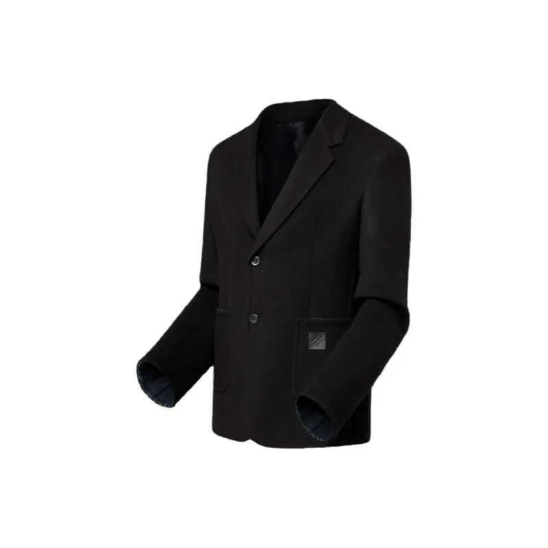 LOUIS VUITTON Double Face Cashmere And Wool Blend Blazer-2