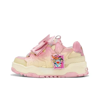 KAALIXTO X Doraemon Skateboarding Low 'Pink'