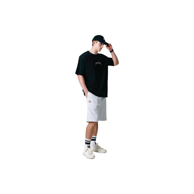 Aape Logo embossed Mélange effect Track Shorts-2
