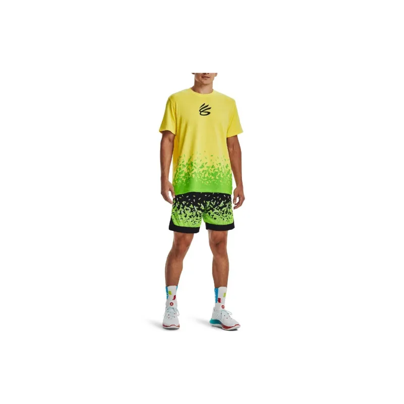 Under Armour T Shirt Men's Yellow-3