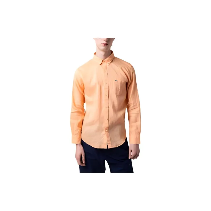 LACOSTE Shirts Men Orange-4