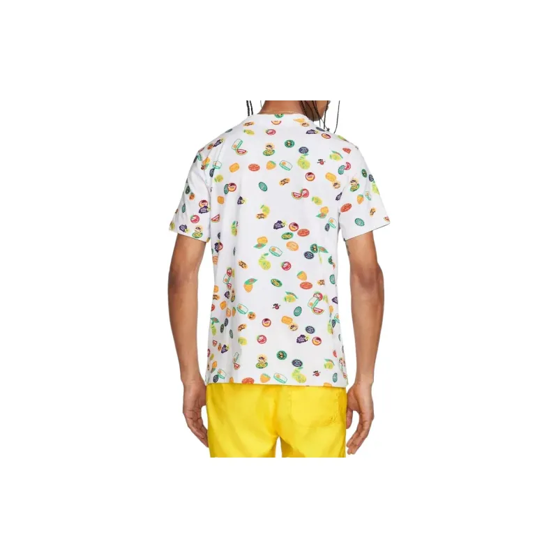Nike T Shirts Men White-5