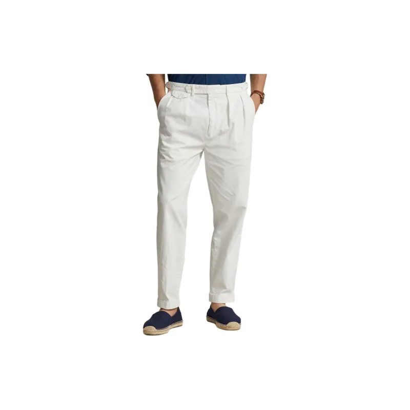 Polo Ralph Lauren SS24 Casual Pants Men's White-2