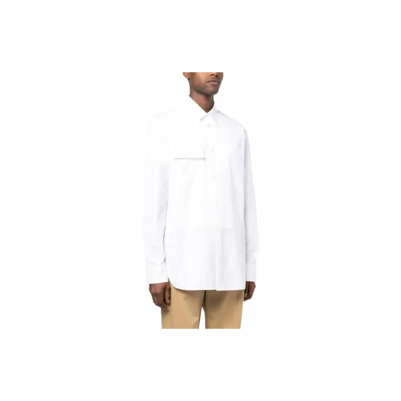 JIL SANDER Buttoned Long Sleeved Shirt-3
