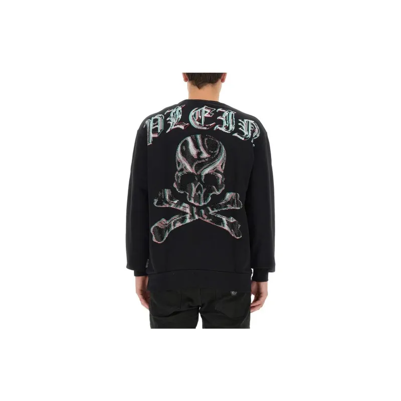 PHILIPP PLEIN Embellished Crewneck Sweatshirt-2