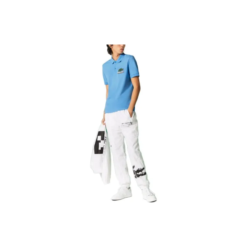 LACOSTE Polo Shirt Unisex Light Blue-1