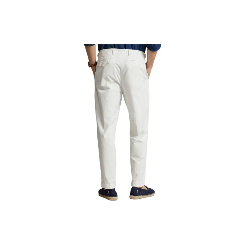 Polo Ralph Lauren SS24 Casual Pants Men's White-3