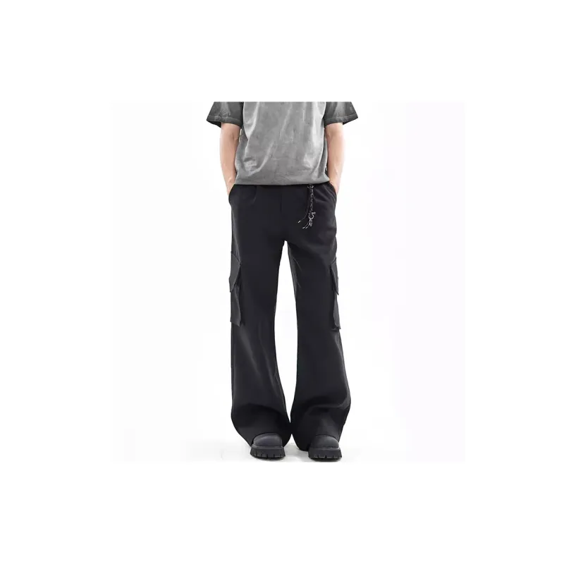 GBXM Casual Pants Unisex Black-3