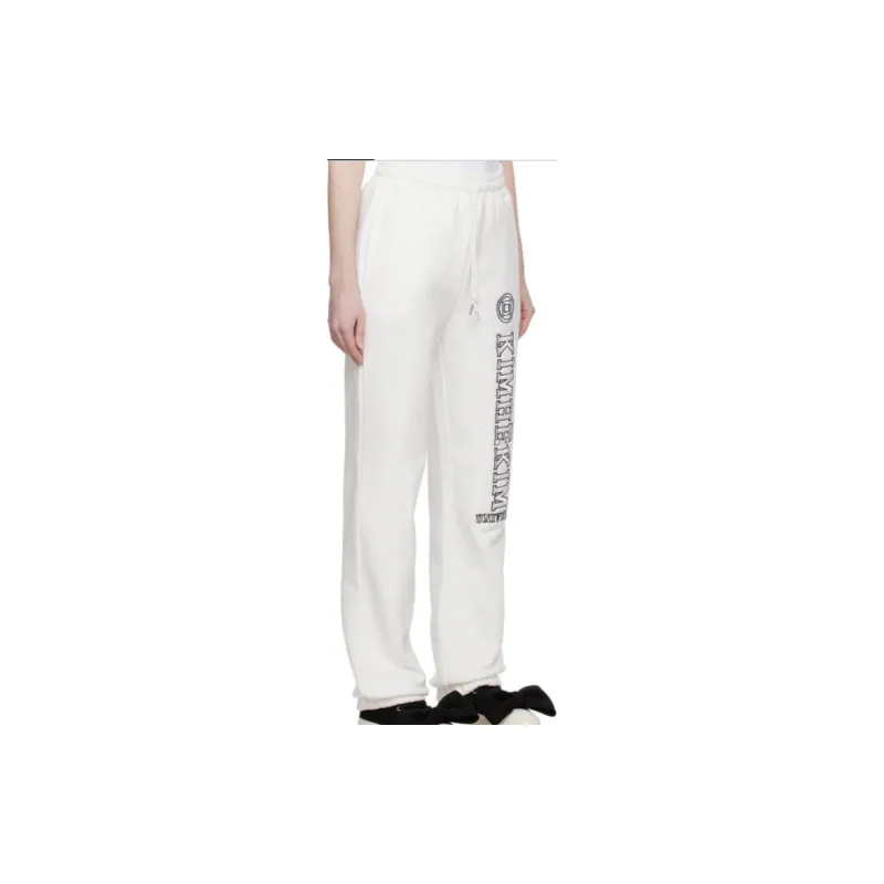 KIMHEKIM Casual Pants Women's White-2
