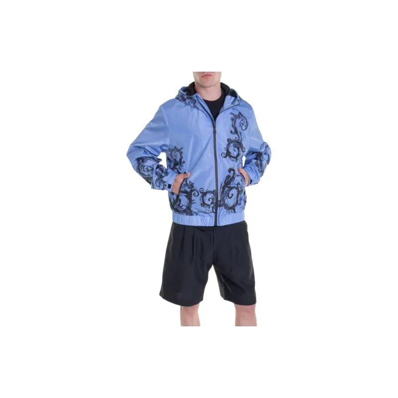 VERSACE JEANS COUTURE Jackets Coats Men's Blue-2