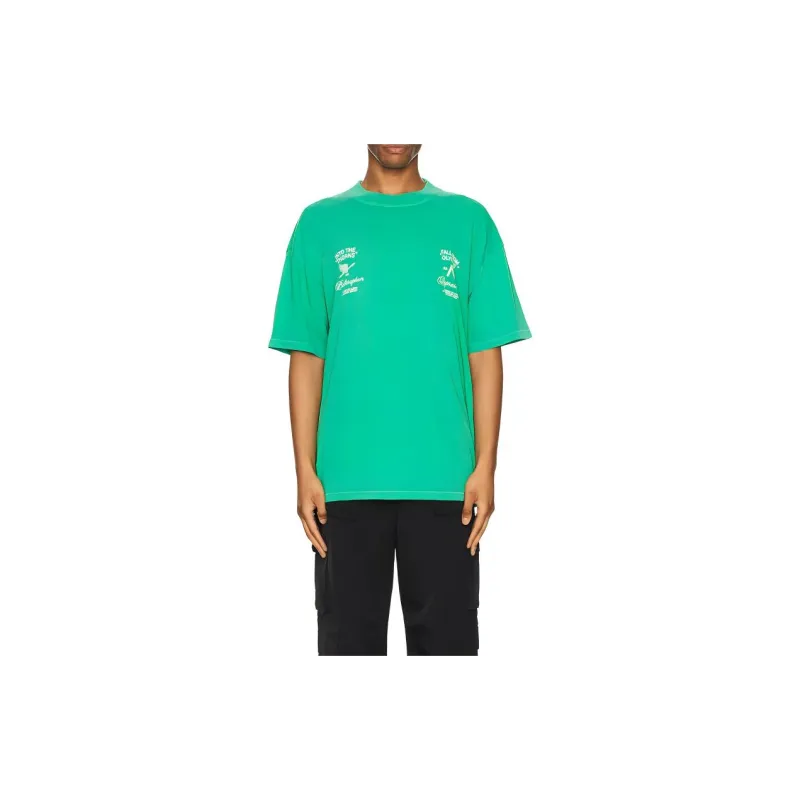 REPRESENT T-Shirts Men Green-2